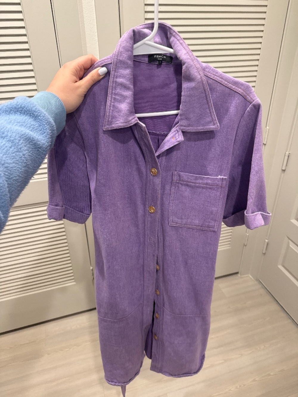Frnch purple dress